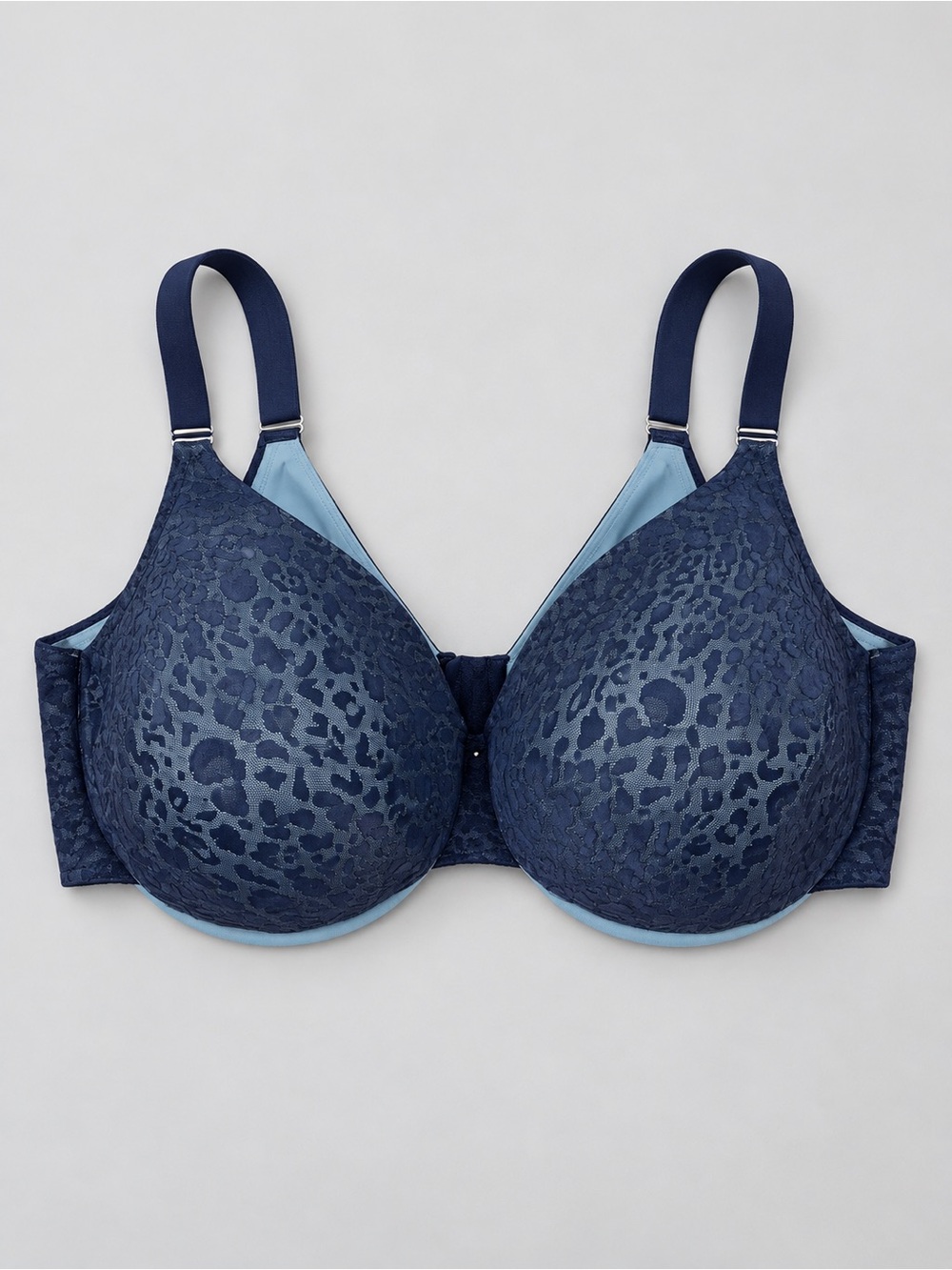 Cacique Back Smoother Lightly Lined Full Coverage Underwire Bra Lace 50G
